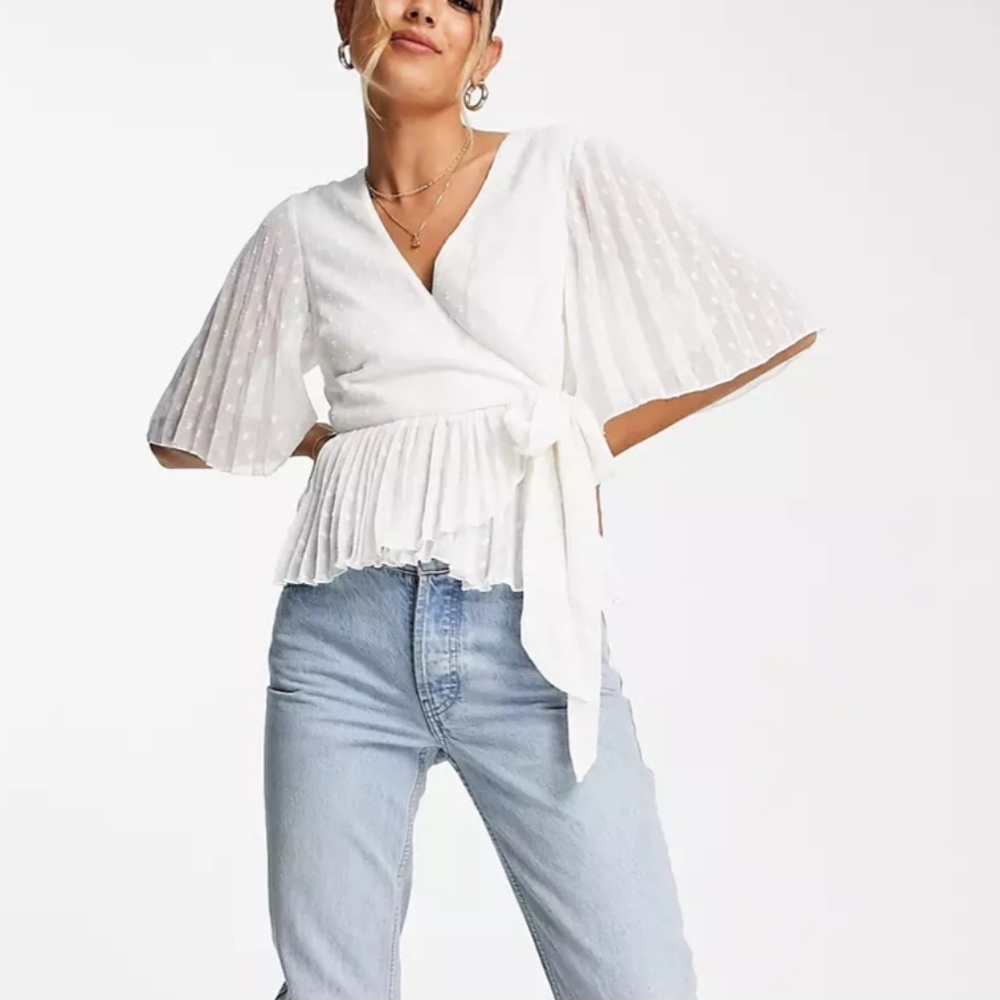 Asos Wrap Blouse